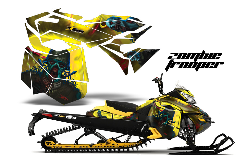 Ski-Doo Rev XM Summit 2013 Graphics Kit ZT Y